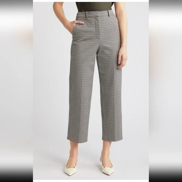 Theory Hound high waist straight leg pants - Picture 1 of 8